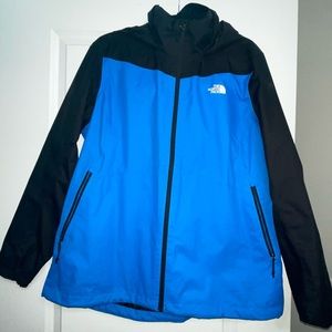 The NorthFace Triclimate Blue and Black Jacket Unisex Size 2X